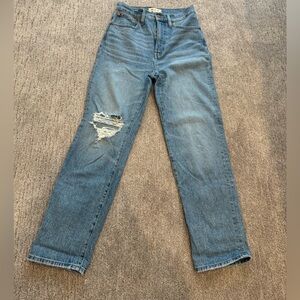 Madewell perfect vintage straight leg